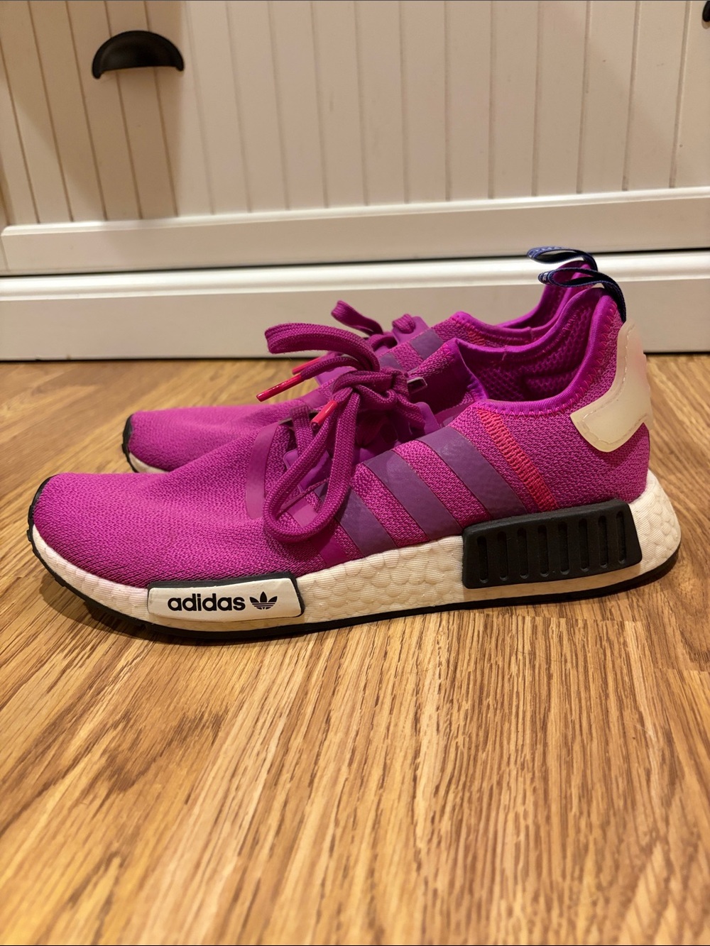adidas Magenta/Pink NMD Athletic Sneakers